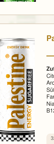 Palestine Energy Sugarfree